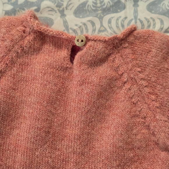 oeuf 100% Baby Alpaca Peony Knit Sweater 0-12 months - Picture 7 of 14